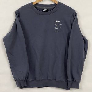 Grey Nike Sweater ‘4 Swoosh’